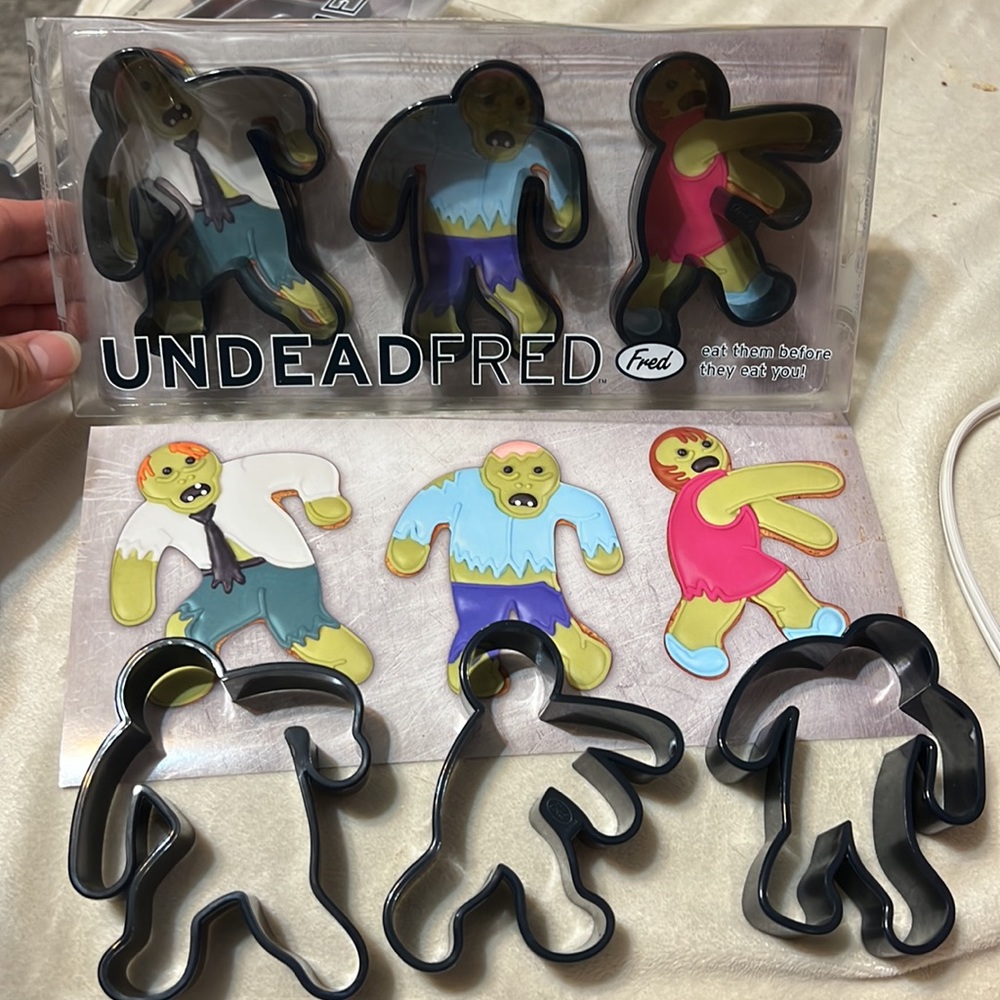 Zombie Cookie Cutters - Set of 3